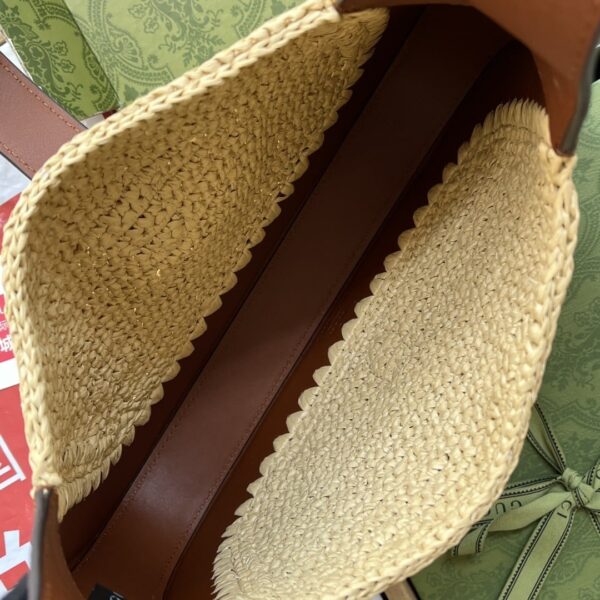 1:1 Replica Gucci Jackie 1961 Small Bag Beige And Brown For Women, Women's Bags 10.8in/27.5cm GG‎ ‎‎