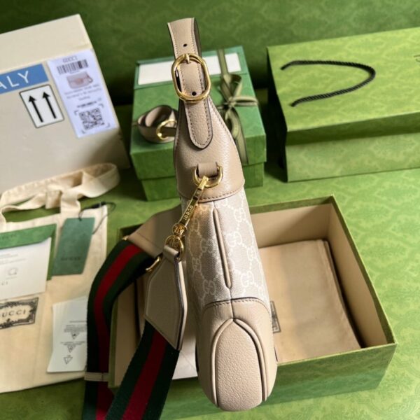 1:1 Replica Gucci Jackie 1961 Small GG Shoulder Bag Beige For Women, Women's Bags 11in/28cm GG ‎678843 UULAG 9682