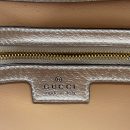 1:1 Replica Gucci Jackie 1961 Small Shoulder Bag Silver For Women, Women's Bags 10.8in/28cm GG