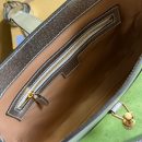 1:1 Replica Gucci Jackie 1961 Small Shoulder Bag Silver For Women, Women's Bags 10.8in/28cm GG