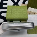 1:1 Replica Gucci Jackie 1961 Small Shoulder Bag Silver For Women, Women's Bags 10.8in/28cm GG