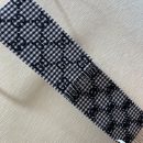 Gucci Jacquard Wool Scarf Dark Blue and Ivory Scarf 220cm/86.7in 644365 4G718 4178 