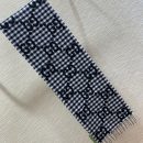 Gucci Jacquard Wool Scarf Dark Blue and Ivory Scarf 220cm/86.7in 644365 4G718 4178 