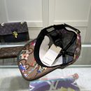 Gucci Jumbo GG Baseball Hat With Floral Embroidery Beige GG Hat 701845 3HAJM 2584