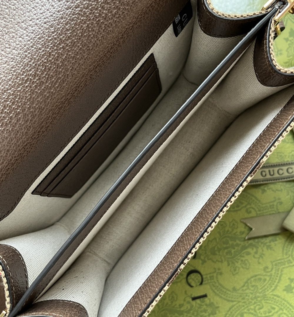 1:1 Replica Gucci Jumbo GG Canvas Shoulder Bag Beige And Multicolor For Women, Women's Bags 7.8in/20cm GG‎ ‎‎‎699438 UKMDG 2570