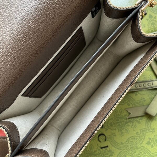 1:1 Replica Gucci Jumbo GG Canvas Shoulder Bag Beige And Multicolor For Women, Women's Bags 7.8in/20cm GG‎ ‎‎‎699438 UKMDG 2570