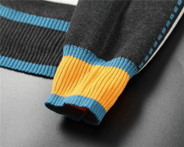 Gucci Knit Wool Cardigan With Patch Black For Men