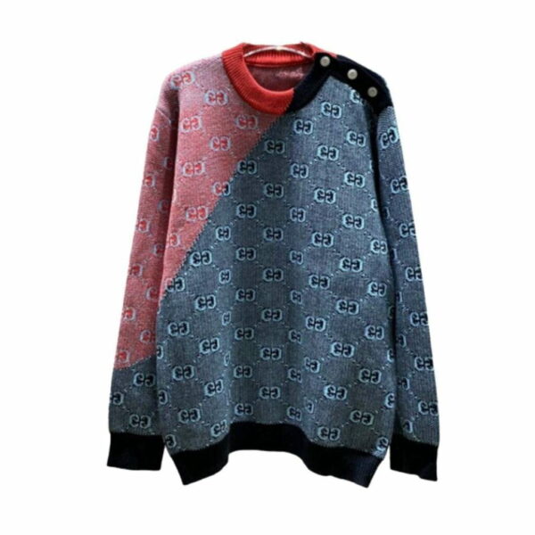 Gucci Letter GG Sweatshirt Black For Men