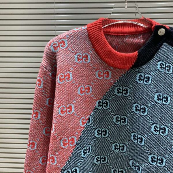 Gucci Letter GG Sweatshirt Black For Men
