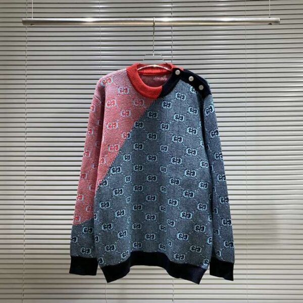 Gucci Letter GG Sweatshirt Black For Men
