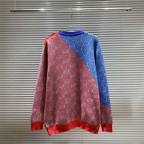 Gucci Letter GG Sweatshirt Red For Men