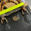 1:1 Replica Gucci Lizard Mini Tote Bag Green For Women, Women's Bags 7.9in/20cm GG