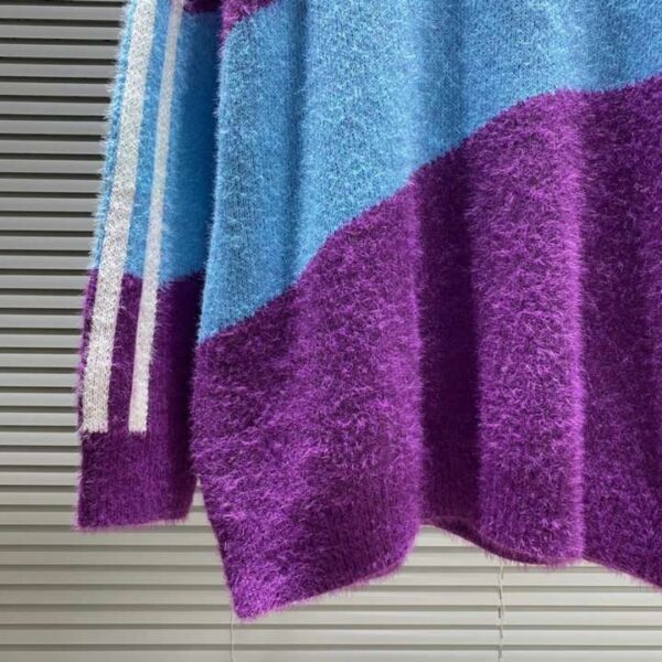 Gucci Long Sleeves Knitted Sweatshirt Purple For Men