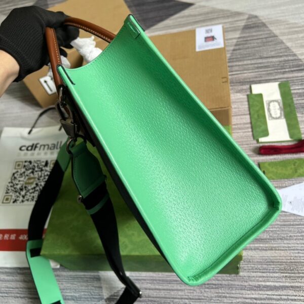 1:1 Replica Gucci Love Parade Gucci Tote Bag Green For Women, Women's Bags 12.2in/31cm GG