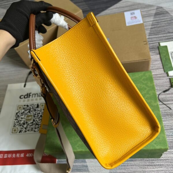 1:1 Replica Gucci Love Parade Gucci Tote Bag Yellow For Women, Women's Bags 12.2in/31cm GG