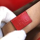 1:1 Replica Gucci Marmont Matelassé Mini Bag  Red Matelassé Chevron  For Women 8.5in/22cm GG 446744