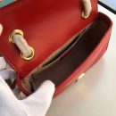 1:1 Replica Gucci Marmont Matelassé Mini Bag  Red Matelassé Chevron  For Women 8.5in/22cm GG 446744