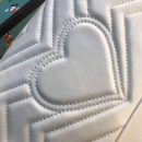 1:1 Replica Gucci Marmont Matelassé Mini Bag  White  For Women 8.5in/22cm GG 446744 DTDIT 9022