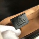 1:1 Replica Gucci Marmont Matelassé Super Mini Bag Dusty Black Chevron For Women 6.2in/16.5cm 476433 DTDCT 1000