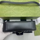1:1 Replica Gucci Marmont Matelasse Mini Bag Black For Women, Women's Bags 8.5in/22cm GG