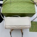 1:1 Replica Gucci Marmont Matelasse Mini Bag White For Women, Women's Bags 7.5in/19cm GG ‎696123 DTDHT 9022