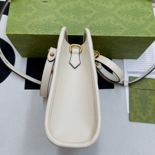 1:1 Replica Gucci Marmont Matelasse Mini Bag White For Women, Women's Bags 7.5in/19cm GG ‎696123 DTDHT 9022