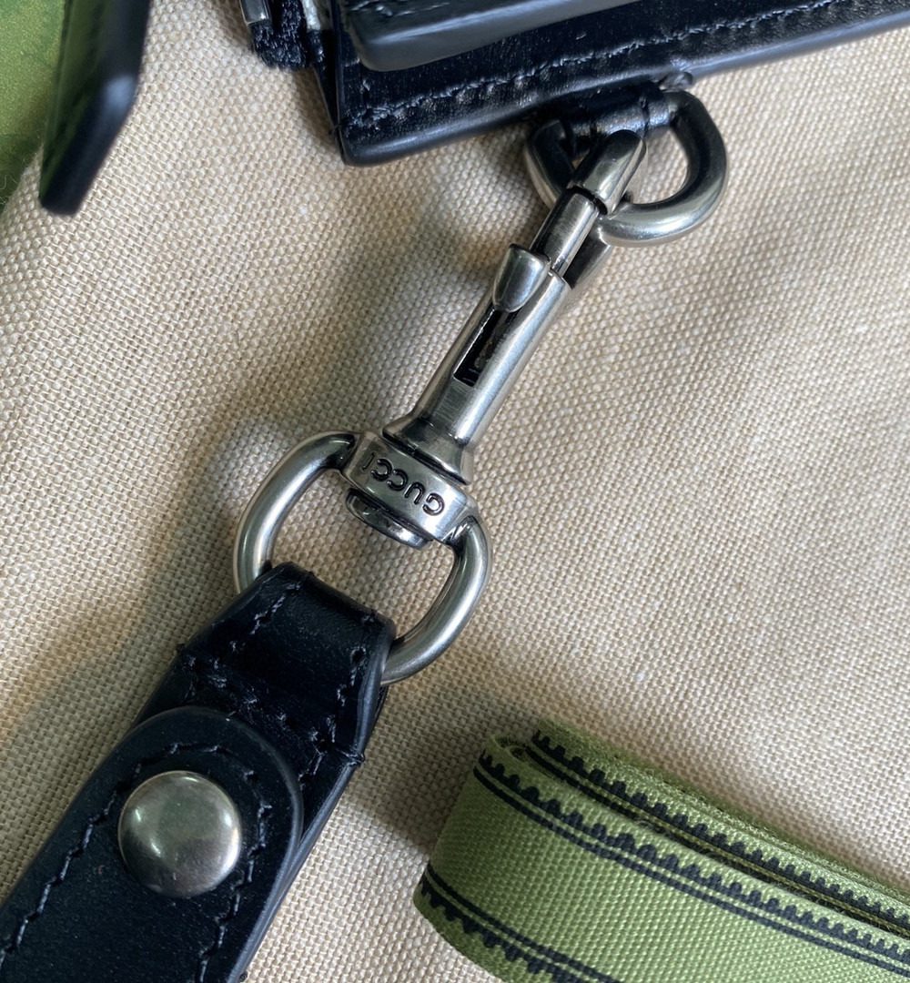 1:1 Replica Gucci Marmont Pouch Black  31cm GG 475317 DJ20T 1000