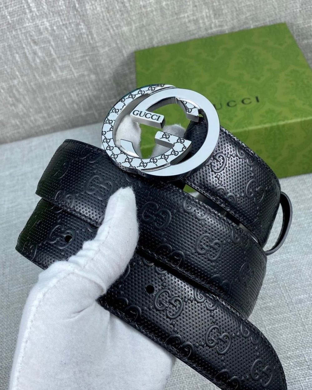 1:1 Replica Gucci Marmont Reversible Belt