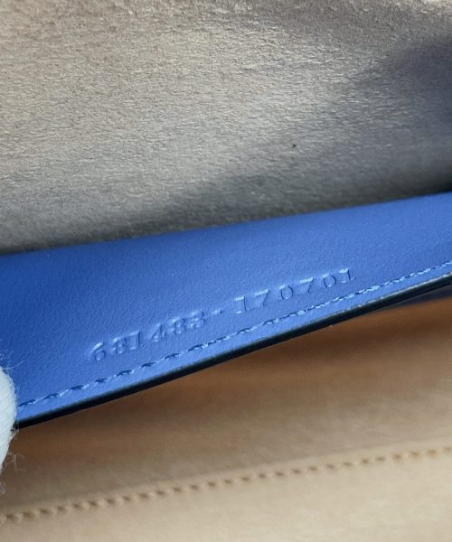1:1 Replica Gucci Marmont Small Matelasse Tote Blue For Women, Women's Bags 26.5 in/10.4cm GG ‎‎675796 UM8BF 4340