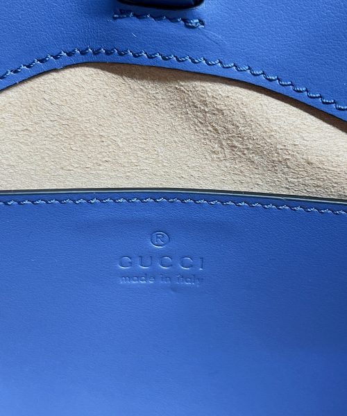 1:1 Replica Gucci Marmont Small Matelasse Tote Blue For Women, Women's Bags 26.5 in/10.4cm GG ‎‎675796 UM8BF 4340