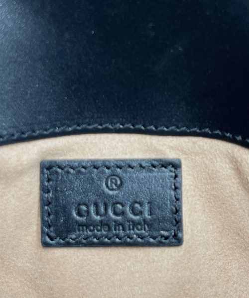 1:1 Replica Gucci Marmont Super Mini Bag Black For Women, Women's Bags 6.2in/17cm GG
