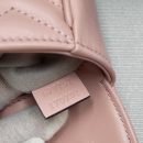 1:1 Replica Gucci Marmont Super Mini Bag Pink For Women, Women's Bags 6.2in/17cm GG