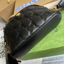 1:1 Replica Gucci Matelasse Shoulder Bag Black For Women, Women's Bags 9in/23cm GG
