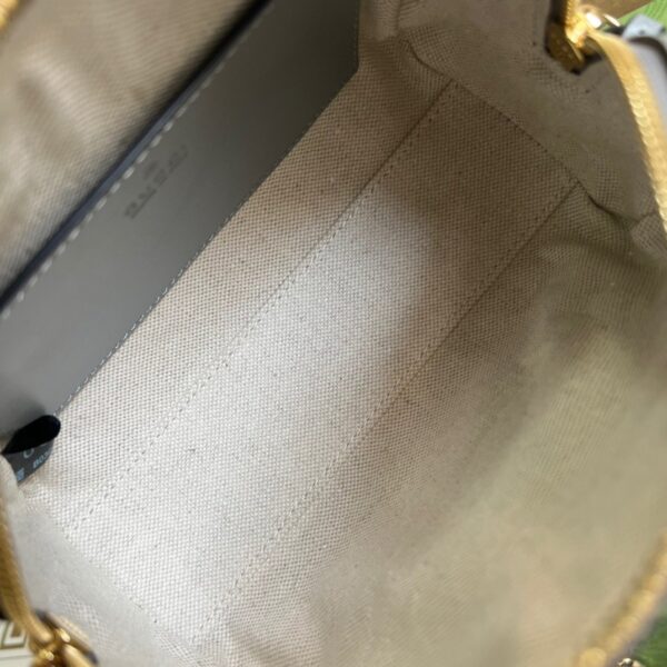 1:1 Replica Gucci Matelasse Top Handle Bag Black For Women, Women's Bags 7.5in/19cm GG ‎702251 UM8HG 1046