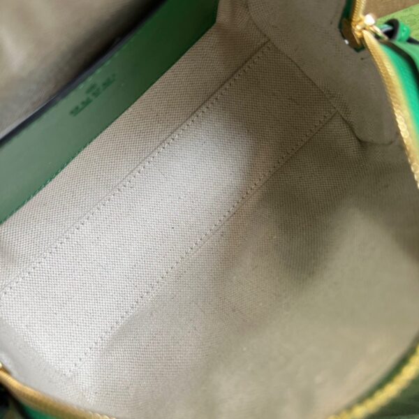 1:1 Replica Gucci Matelasse Top Handle Bag Green For Women, Women's Bags 7.5in/19cm GG 702251 UM8HG 3389