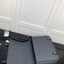 1:1 Replica Gucci Messenger Bag Black For Men 11in/28cm GG ‎658542 KGDHN 1000