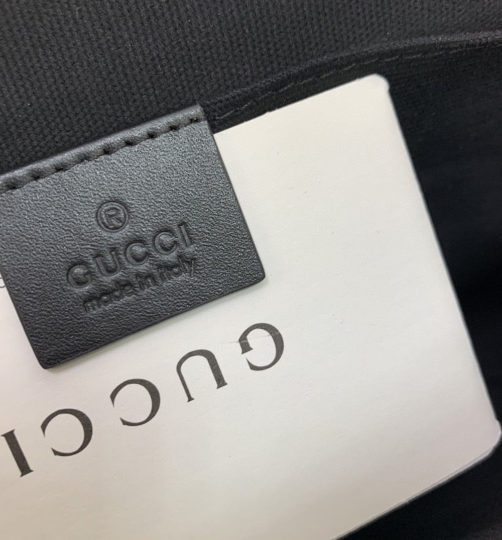1:1 Replica Gucci Messenger Bag Black For Men 11in/28cm GG ‎658542 KGDHN 1000