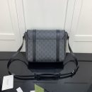 1:1 Replica Gucci Messenger Bag Black For Men 11in/28cm GG ‎658542 KGDHN 1000
