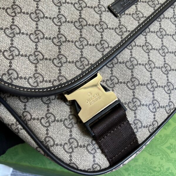 1:1 Replica Gucci Messenger Bag Shoulder Bag Beige GG Supreme Canvas For Women,Men 12.9in/33cm 2101214094842