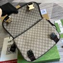 1:1 Replica Gucci Messenger Bag Shoulder Bag Beige GG Supreme Canvas For Women,Men 12.9in/33cm 2101214094842