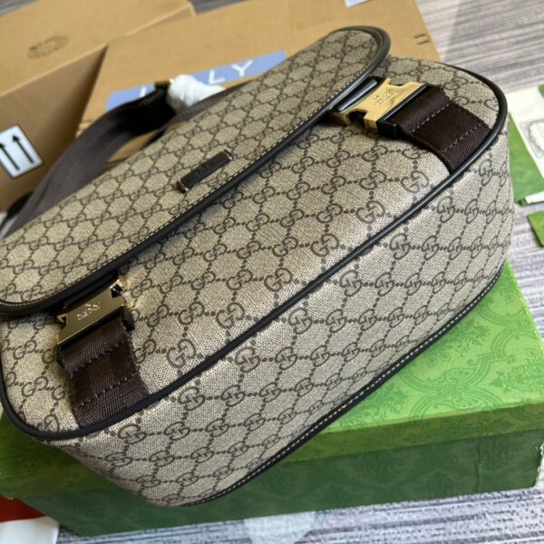 1:1 Replica Gucci Messenger Bag Shoulder Bag Beige GG Supreme Canvas For Women,Men 12.9in/33cm 2101214094842