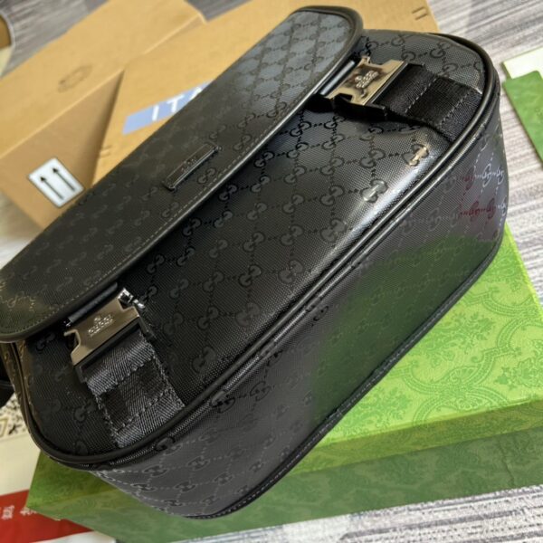 1:1 Replica Gucci Messenger Bag Shoulder Bag Black GG Supreme Canvas For Women,Men 12.9in/33cm GG 2101214059377