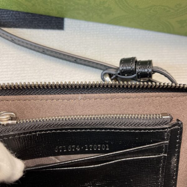 1:1 Replica Gucci Mini Bag With Interlocking G Black GG Supreme Canvas For Women 9in/23cm GG