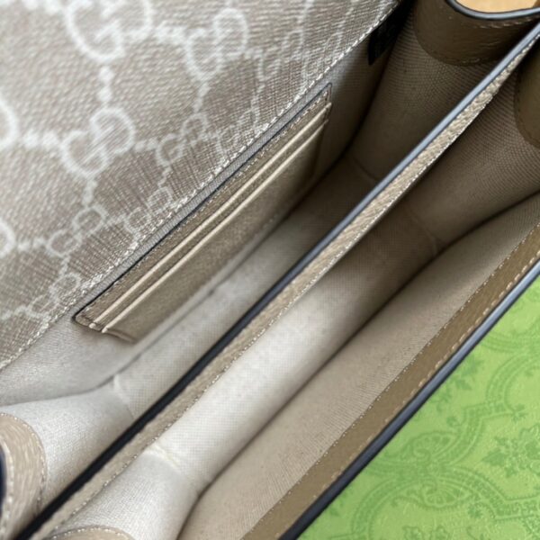 1:1 Replica Gucci Mini Shoulder Bag With Interlocking G Beige For Women, Women's Bags 7.9in/20cm GG ‎671620 UULBT 9683