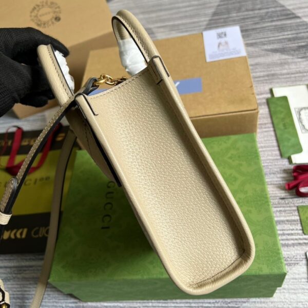 1:1 Replica Gucci Mini Tote Bag With Interlocking G Beige For Women, Women's Bags 7.8in/20cm GG ‎671623 UULBT 9683