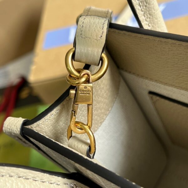 1:1 Replica Gucci Mini Tote Bag With Interlocking G Beige For Women, Women's Bags 7.8in/20cm GG ‎671623 UULBT 9683