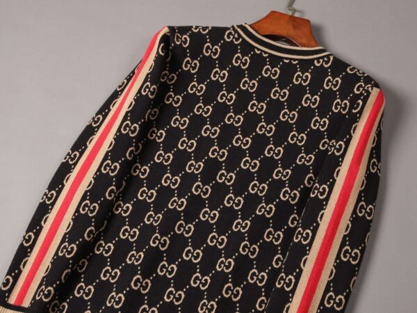 Gucci Monogram GG Sweatshirt Brown For Men