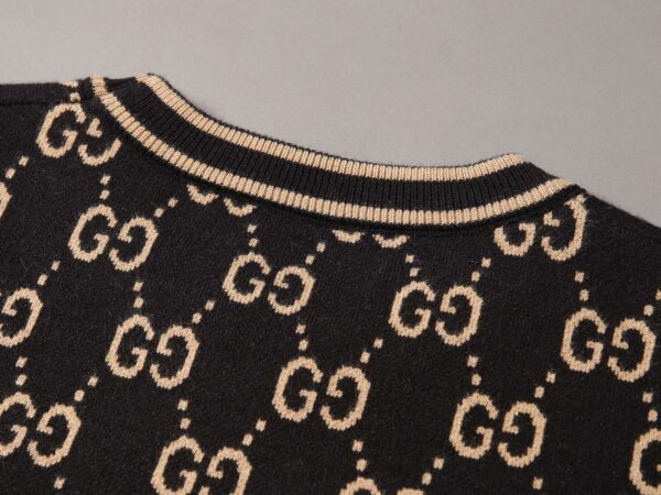 Gucci Monogram GG Sweatshirt Brown For Men