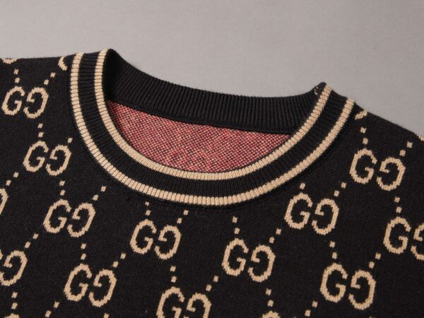 Gucci Monogram GG Sweatshirt Brown For Men