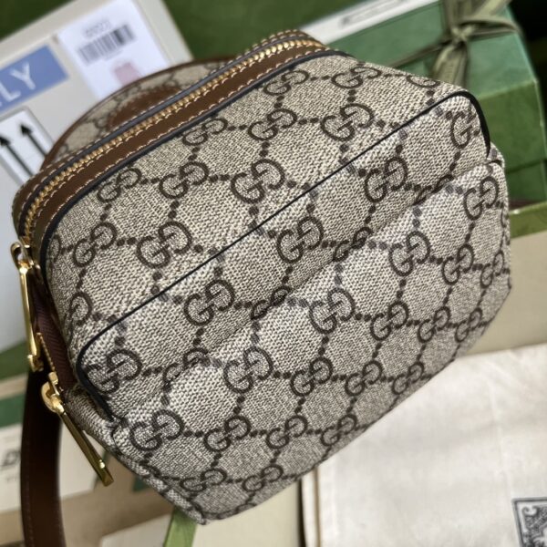 1:1 Replica Gucci Multi-Function Bag Brown For Women 19cm / 7.5in